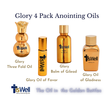 Tiswell Glory 4 Pack Anointing Oils